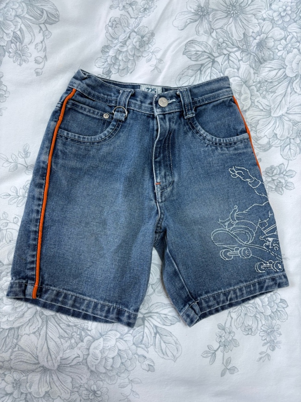 Vintage 725 Denim Boys Skater Shorts
